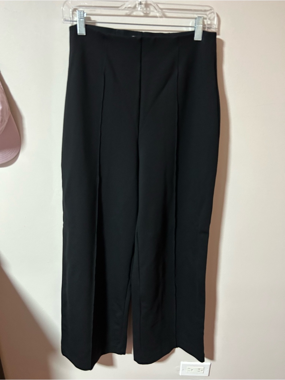 SPANX black Wide Leg Pants Size M